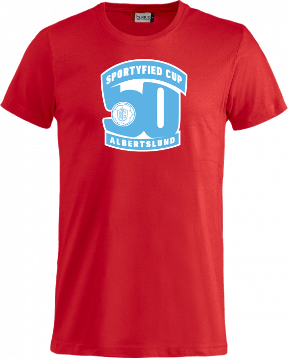 Clique - Sportyfied Cup Stævne T-Shirt - Rouge